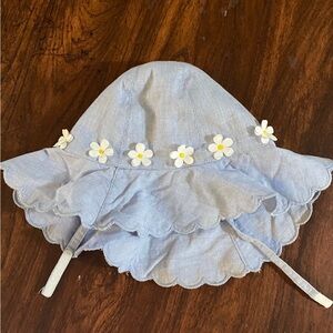 Baby Girl Daisy Hat